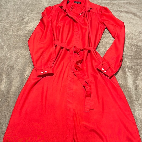 Countess Mara Dresses & Skirts - Vintage Countess Mara Silk Shirt Dress